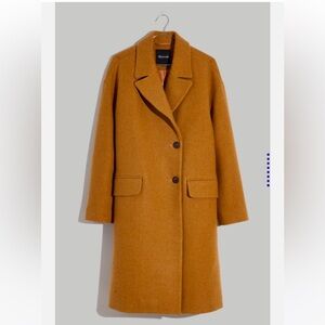 Madewell Haydon Coat in Insuluxe Fabric